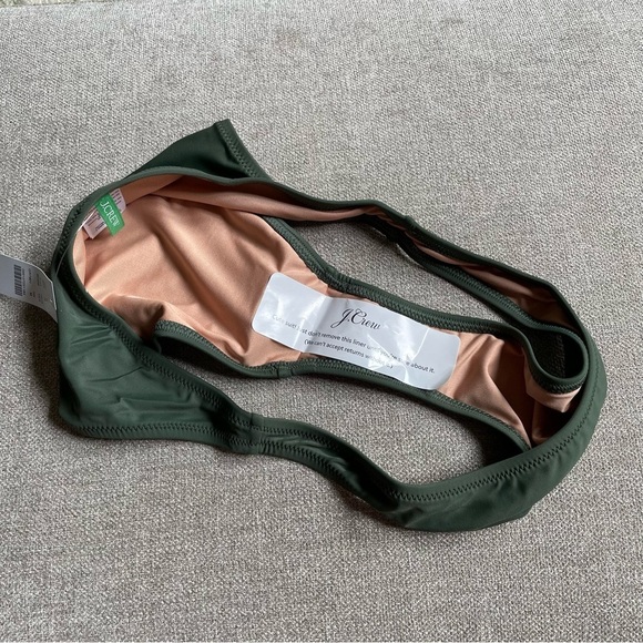 NWT J. Crew Heritage 1989 High-Leg Lined Bikini Bottom Swim Pool Beach Vacation - Picture 4 of 8